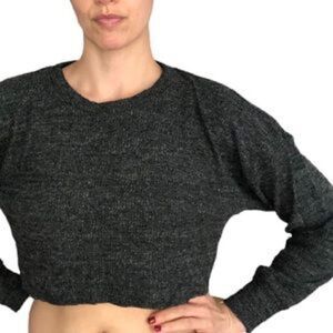 NWT Long Sleeve Crop Top
